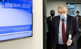 Partijos Krik&scaron;čionių sąjunga prie&scaron;rinkiminė spaudos konferencija