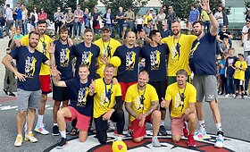 Rimanto Kaukėno paramos fondo 3x3 turnyre &ndash; būrys žinomų veidų