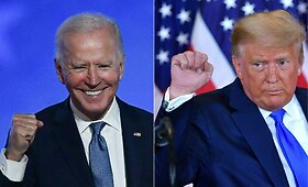 Joe Bidenas ir Donaldas Trumpas