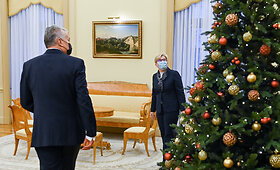 Ministrė pirmininkė Ingrida &Scaron;imonytė atvyko į Prezidentūrą