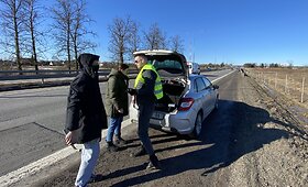 Kelyje Vilnius-Kaunas  &ndash; spąstai automobiliams