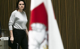 Sviatlanos Cichanouskajos spaudos konferencija