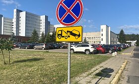 Automobilių stovėjimo aik&scaron;telės prie Respublikinės Vilniaus universitetinės ligoninės