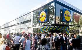 Parduotuvių &bdquo;Lidl&ldquo; atidarymas Lietuvos miestuose