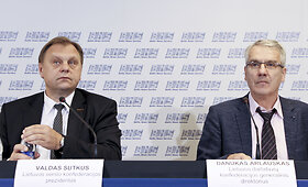 Spaudos konferencija &bdquo;Vyriausybės metai: verslo ir darbdavių vertinimas&ldquo;