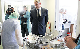 SAM ir VMVT vykdo tiekiamo maisto patikrinimą Vilniaus miesto klinikinėje ligoninėje