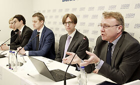 &bdquo;Klaipėdos naftos&ldquo; spaudos konferencija dėl suskystintų gamtinių dujų SGD importo užtikrinimo Lietuvoje po 2024 metų