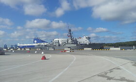 Penktadienį į Klaipėdą atvyko Jungtinių Valstijų karinio laivyno eskadrinis minininkas &bdquo;USS Jason Dunham&ldquo; (DDG-109).