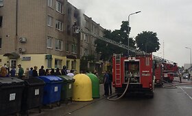 Daugiabutyje Tauragės centre &ndash; galingas sprogimas