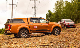 Pikapų testas &ndash; &bdquo;Nissan Navara&ldquo; prie&scaron; &bdquo;Toyota Hilux&ldquo;