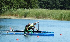 Lietuvos baidarių ir kanojų irklavimo čempionato akimirkos