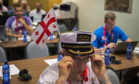 Spaudos konferencija Europos jaunimo olimpiniame festivalyje