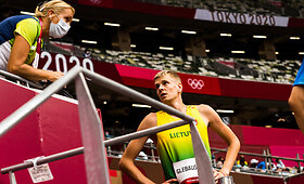 Adrijus Glebauskas Tokijo olimpinėse žaidynėse