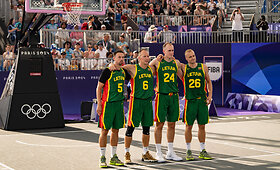 Nuviliantis krep&scaron;inio 3x3 rinktinės startas