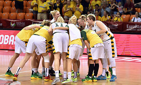 Europos moterų krep&scaron;inio čempionatas: Lietuva &ndash; Rusija