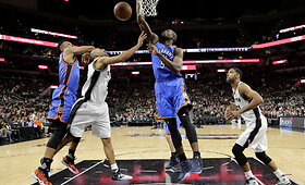 &bdquo;San Antonio Spurs&ldquo; &ndash; &bdquo;Oklahoma City Thunder&ldquo; (2 rungtynės)