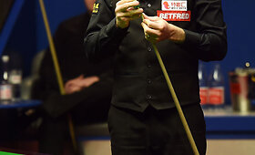 Pasaulio snukerio čempionato finalas: Markas Selby &ndash; Johnas Higginsas