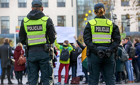 Žurnalistų ir jaunųjų politikų protestas prie&scaron; žiniasklaidos laisvių ribojimą