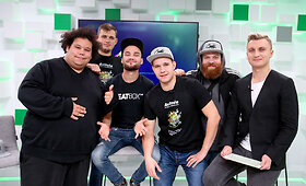 15min studijoje &ndash; &bdquo;Baltic Coast Beatbox Battle&ldquo; organizatoriai ir dalyviai