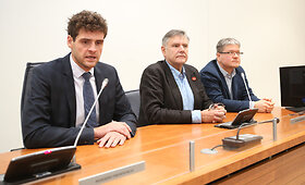 Partijos &bdquo;Tvarka ir teisingumas&ldquo; spaudos konferencija &bdquo;Savivaldos i&scaron;&scaron;ūkiai ir perspektyvos&ldquo;