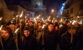 Tūkstančių deglų eisena Vilniaus senamiesčiu