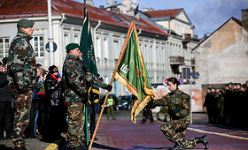 Lietuvos &scaron;aulių sąjungos priesaikos ir pasižadėjimo ceremonija