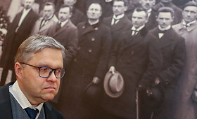 Lietuvos banko vadovas Vitas Vasiliauskas susitinka su opozicijos atstovais