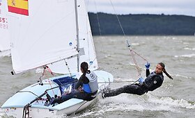 Nidoje prasidėjo Europos 420 ir 470 jachtų klasių jaunimo čempionatas