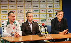 Lietuvos salės futbolo rinktinės spaudos konferencija