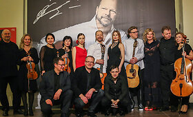 Gitaros virtuozo Aurelijaus Globio jubiliejinis koncertas Vilniaus rotu&scaron;ėje