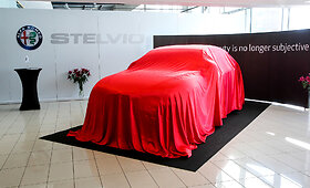 &bdquo;Alfa romeo&ldquo; Stelvio automobilio pristatymas