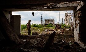 Ukrainos karių prie&scaron;akinės pozicijos buitis ir kasdienybė