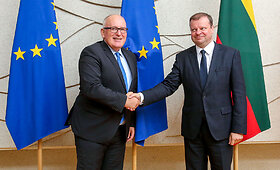 Ministras pirmininkas Saulius Skvernelis  susitinka su Europos Komisijos pirmininko pirmuoju pavaduotoju Fransu Timmermansu.