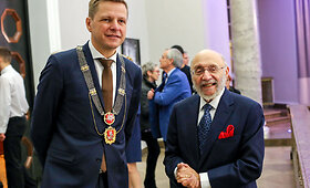 Vilniaus rotu&scaron;ėje Samueliui Bakui suteiktas miesto garbės piliečio vardas