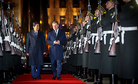 Lietuvos Respublikos Ministro Pirmininko Sauliaus Skvernelio susitikimas su Japonijos Ministru Pirmininku Shinzo Abe