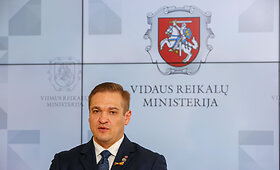 Spaudos konferencija skirta pristatyti policijos reformos įvertinimą