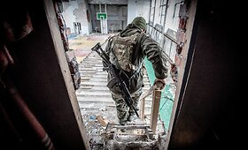 Ukrainos karių buitis prie&scaron;akinėse pozicijose