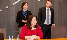 Spaudos konferencija &bdquo;INVLAsset Management&ldquo;  biure apie Lietuvos investicijų indeksą