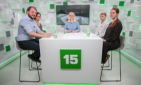 15min studijoje &ndash; pokalbis apie lietuvių kalbos egzaminą