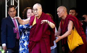 Dalai Lamos paskaita Vilniaus universitete