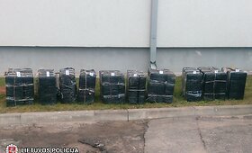 Pareigūnams įkliuvo Vilniaus rajono gyventojas, gabenęs kontrabandinių cigarečių