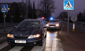 Tauragėje perėjoje partrenkta mergina po nelaimės sugebėjo atsistoti