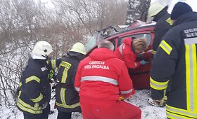 &bdquo;Peugeot&ldquo; avarija &Scaron;ilutės rajone
