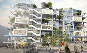 IKEA pastato Vienoje projektas