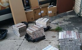 Pasieniečiai sulaikė Kauno gyventoją, krovusį kontrabandines prekes