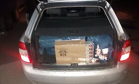 Kaune pasieniečiai sulaikė beveik pusketvirto tūkstančio pakelių cigarečIų
