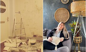 Britė pirmuosius namus neatpažįstamai transformavo už kelis tūkstančius svarų
