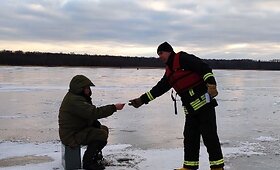 &bdquo;Žvejų mėgėjų saugaus elgesio ant ledo&ldquo; prevencinės akcija