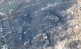 Ukrainos pajėgų sunaikinta Rusijos karinė technika