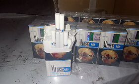 &Scaron;alčininkuose sulaikytos cigarečių kontrabandos vertė &ndash; 1,5 mln. eurų